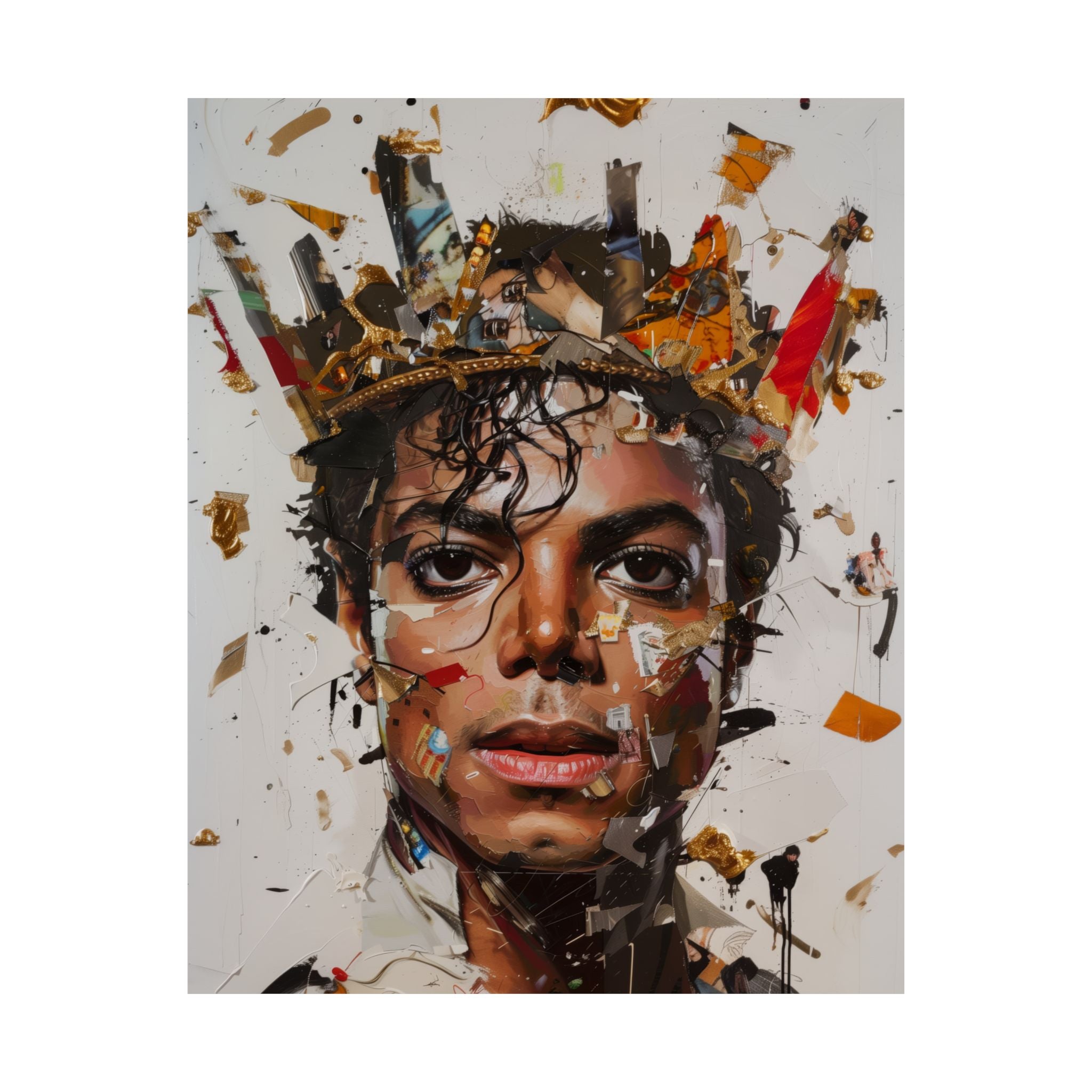 Michael Jackson Pop Art Print - King of Pop Wall Art