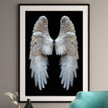 Angel Wings Art Print - Serene Home Decor