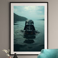 Darth Vader Art Print - Minimalist Star Wars Wall Art