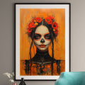 Captivating Calavera Beauty - Day of the Dead Portrait - Fine Art Print