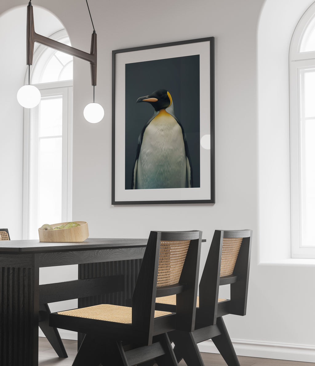 Emperor Penguin Art Print - Wildlife Photography Wall Decor