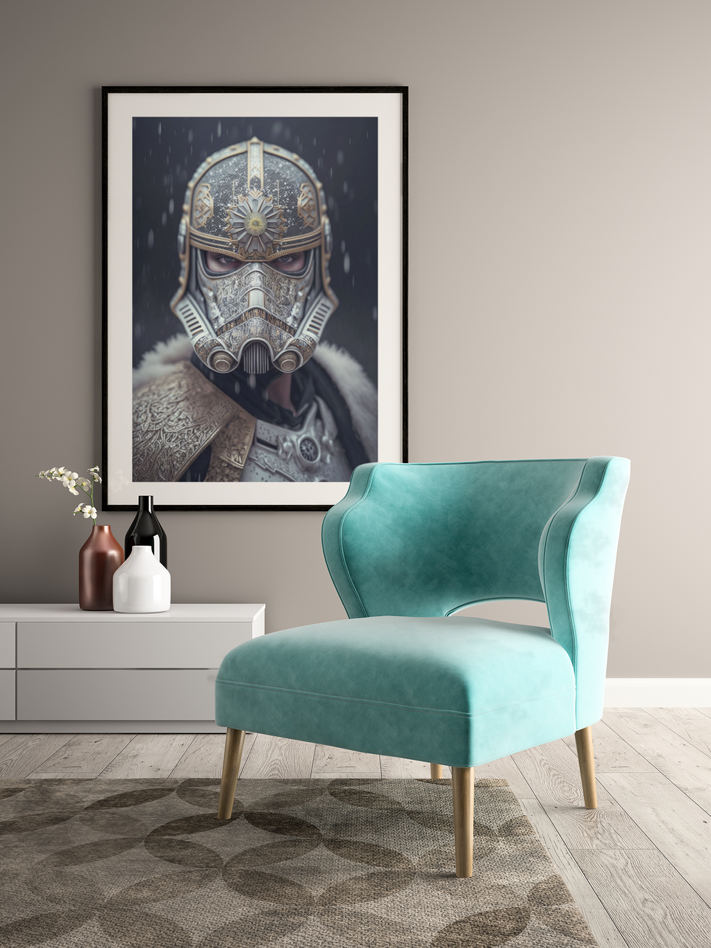 Joan of Arc Stormtrooper Art Print -  Star Wars Poster
