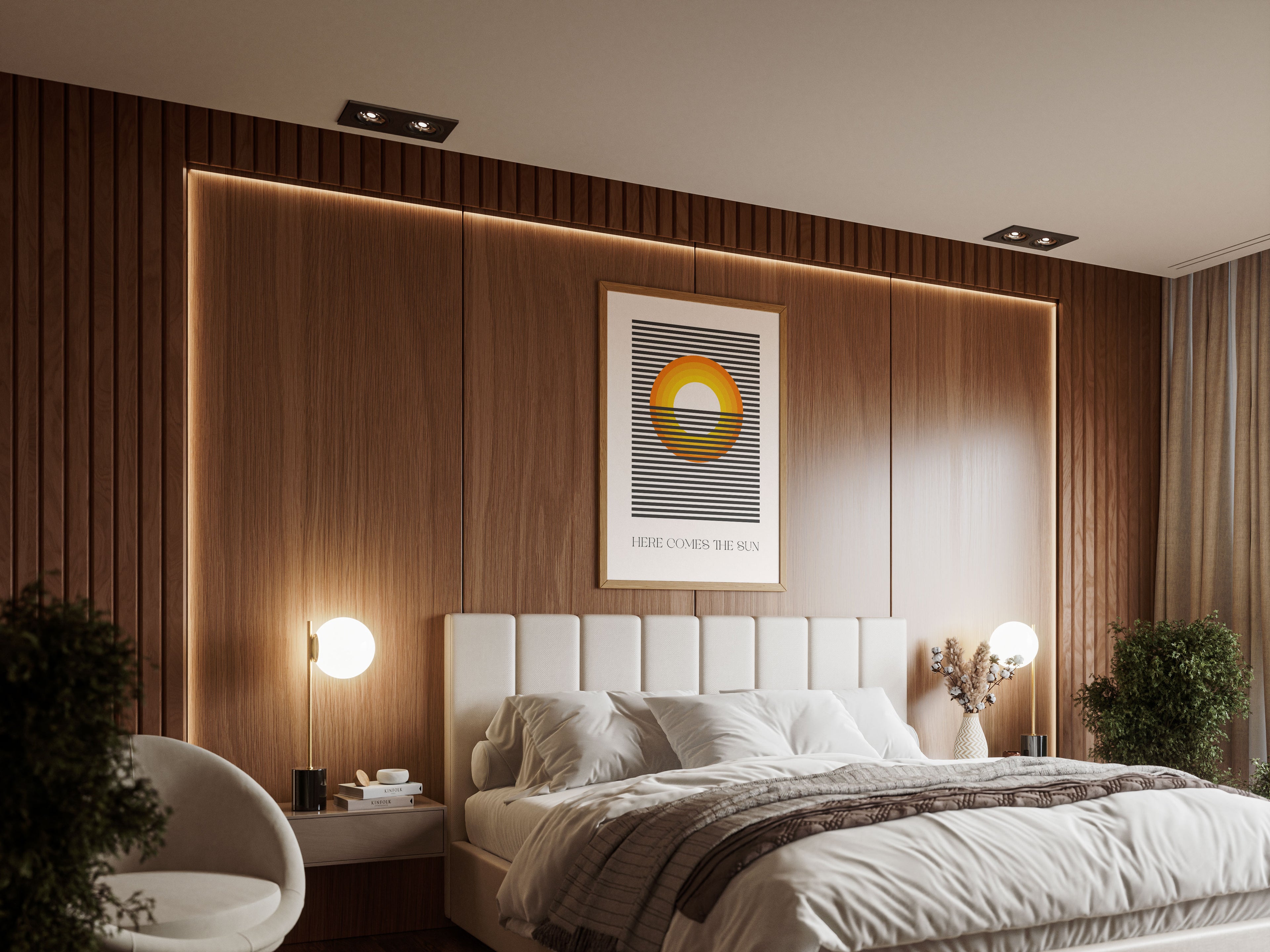 Here Comes The Sun Print - Mid Century Modern Wall Art
