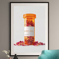 Love Sick Art Print - Romantic Wall Decor