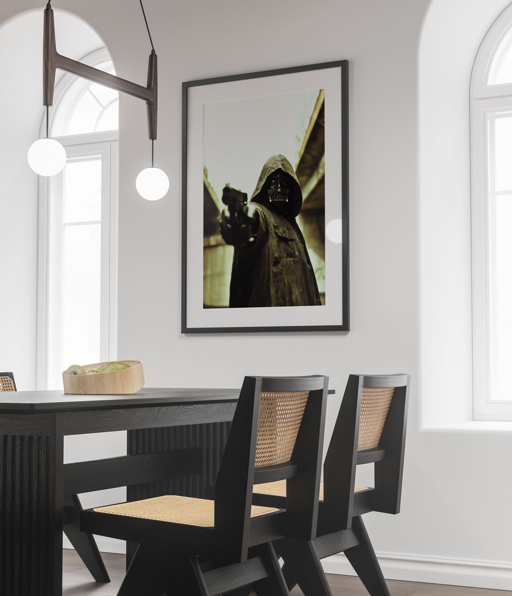 Darth Vader Urban Decay Art Print - Star Wars Wall Art