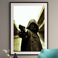 Darth Vader Urban Decay Art Print - Star Wars Wall Art
