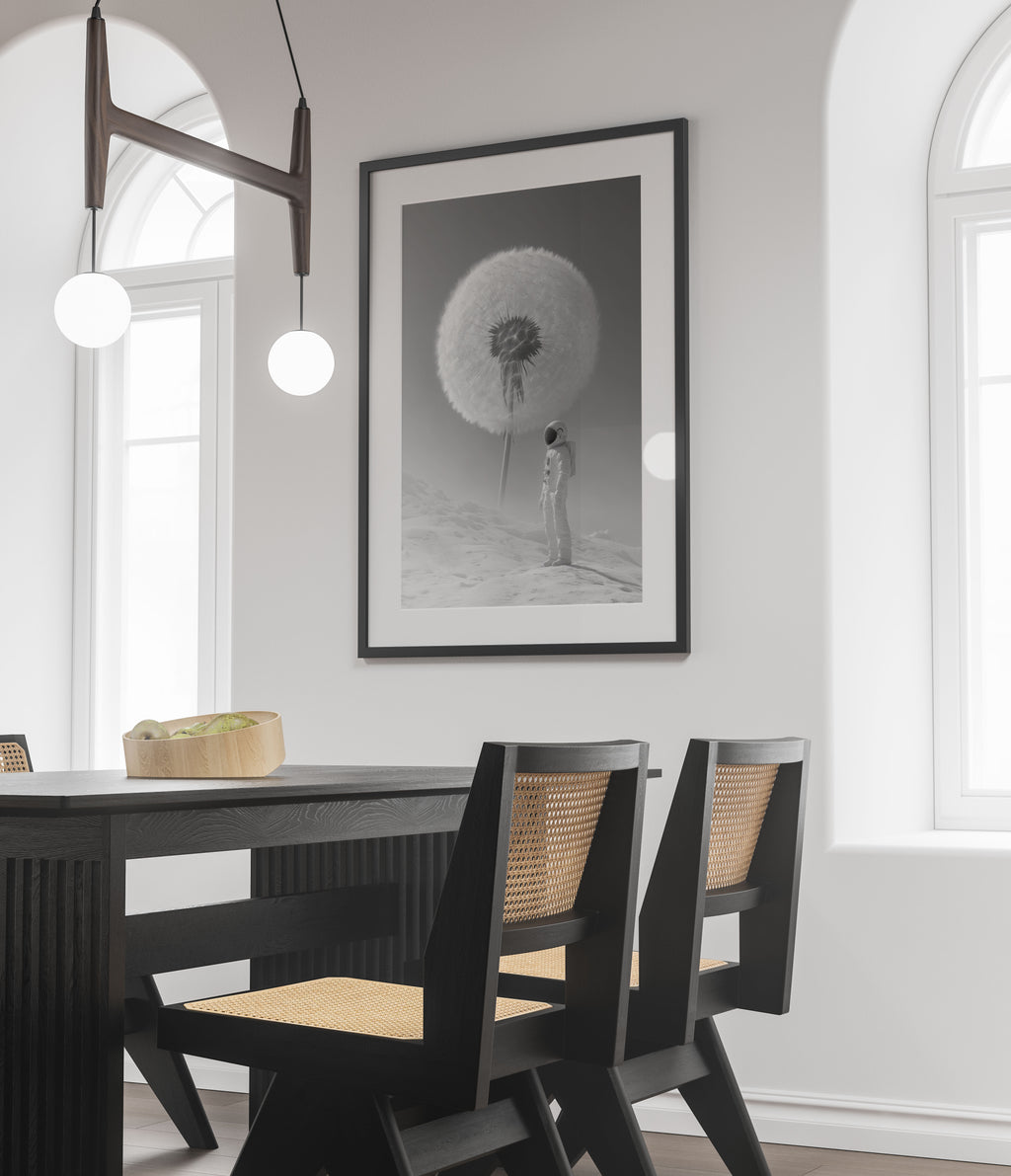 Astronaut Art Print - Surreal Sci-Fi Wall Art