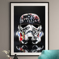 Graffiti Stormtrooper Art Print - No Wars - Star Wars