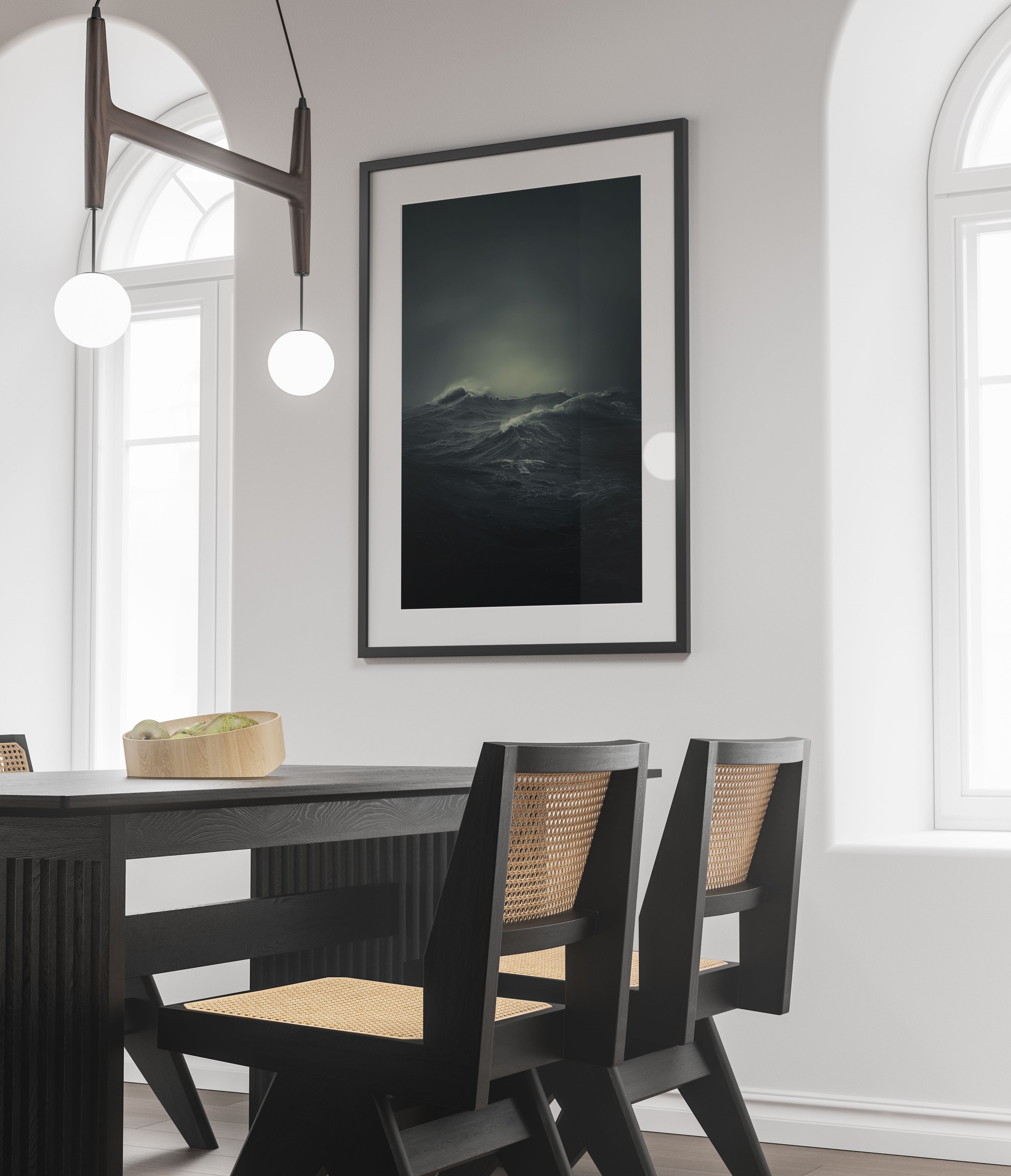 Stormy Seas Art Print - Ocean Waves Wall Art