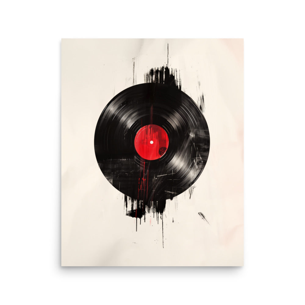 Vinyl Record Art Print - Vinyl Revival Pop Art Print