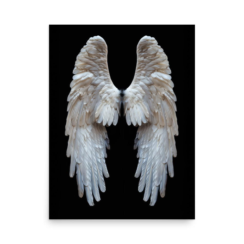 Angel Wings Art Print - Serene Home Decor