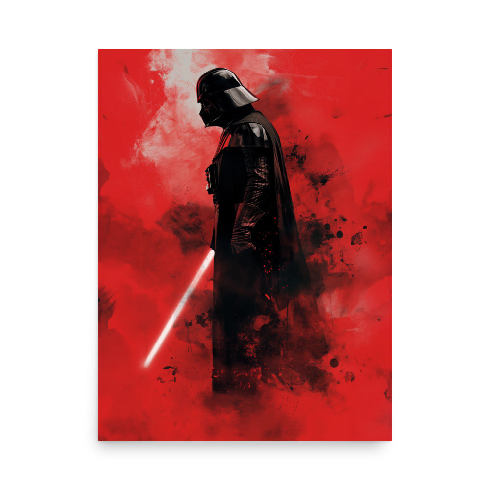 Darth Vader Art Print - Dark Side Mystery - Star Wars