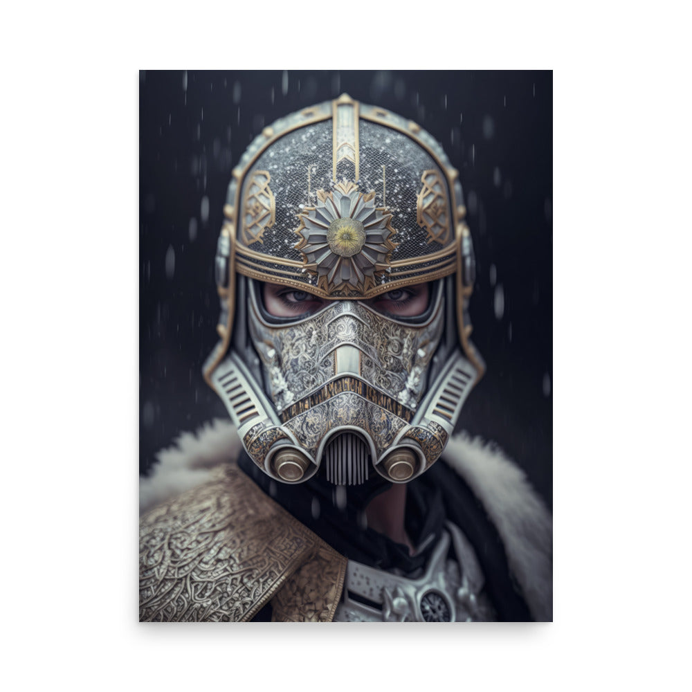 Joan of Arc Stormtrooper Art Print -  Star Wars Poster